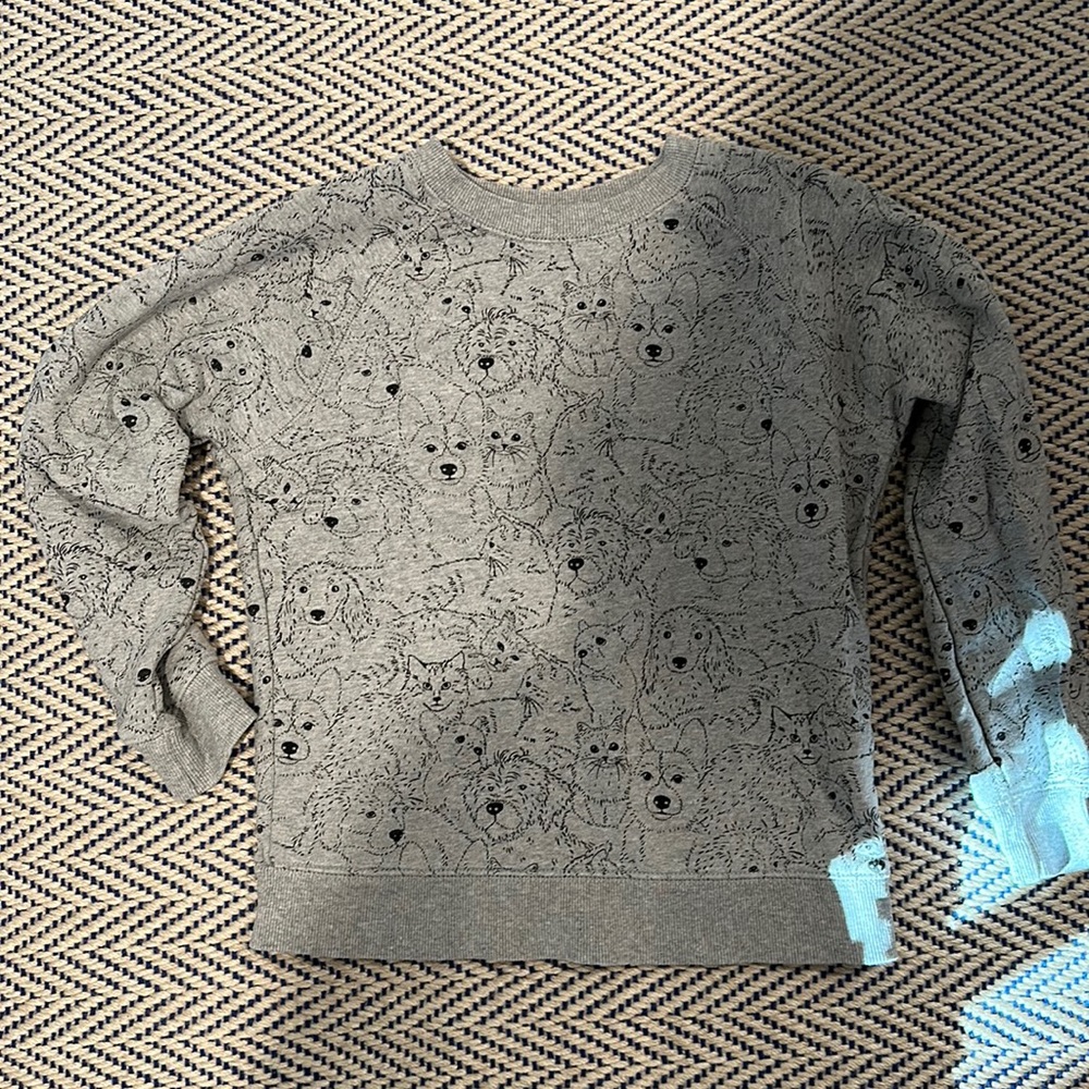 Hanna Andersson Pets Cats and Dogs sweatshirt
